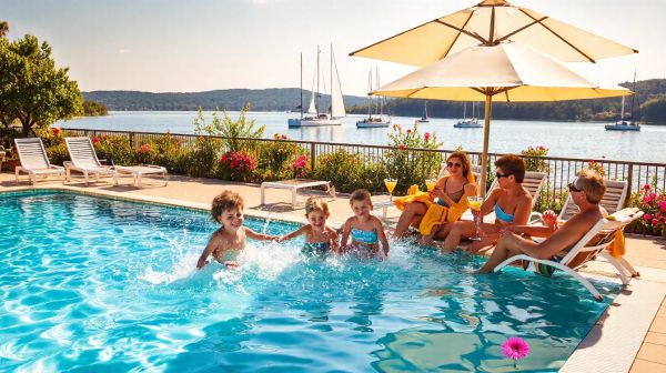 Gezinsvriendelijke vakantieplekken met zwembad voor zorgeloos plezier